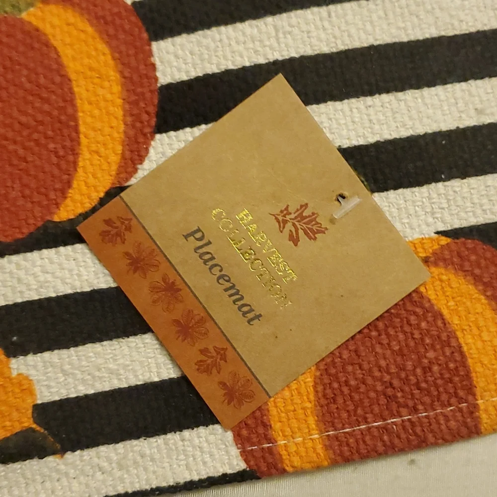 Fall Print Placements Set of 4